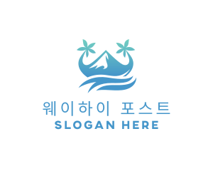 Sea Island Mountain logo design