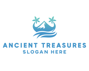 Sea Island Mountain logo design