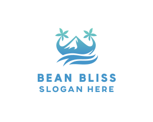 Sea Island Mountain logo design