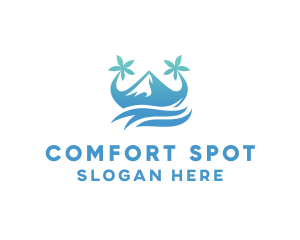 Sea Island Mountain logo design