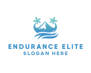 Sea Island Mountain logo design