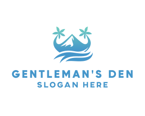 Sea Island Mountain logo design