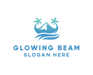 Sea Island Mountain logo design