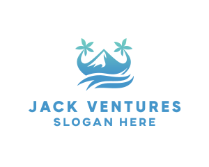 Sea Island Mountain logo design