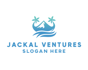 Sea Island Mountain logo design