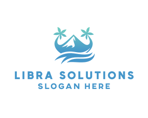 Sea Island Mountain logo design