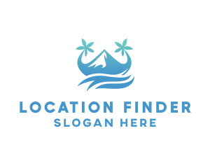 Sea Island Mountain logo design