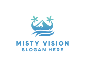 Sea Island Mountain logo design