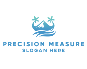 Sea Island Mountain logo design