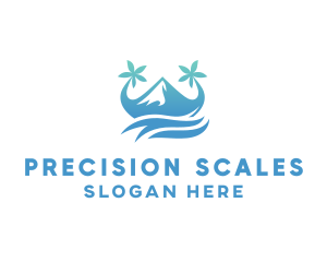 Sea Island Mountain logo design