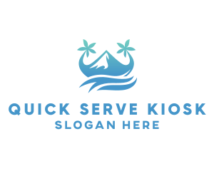 Sea Island Mountain logo design