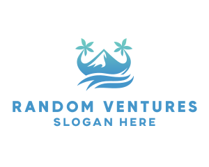 Sea Island Mountain logo design