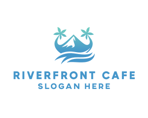 Sea Island Mountain logo design