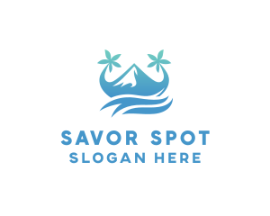 Sea Island Mountain logo design