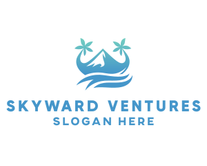 Sea Island Mountain logo design