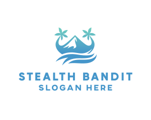 Sea Island Mountain logo design