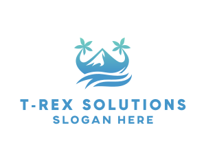 Sea Island Mountain logo design