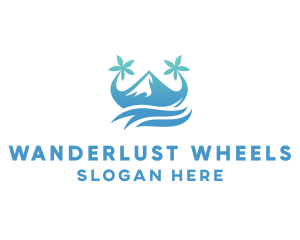 Sea Island Mountain logo design