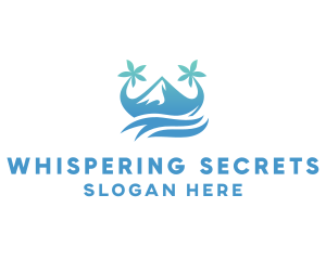 Sea Island Mountain logo design