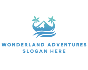 Sea Island Mountain logo design