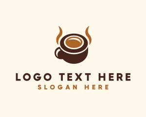 Latte - Coffee Cup Cafe logo design