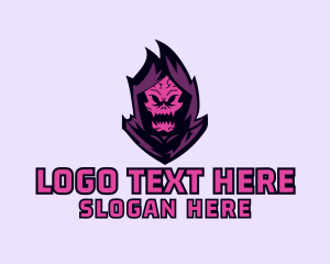 Angry - Skull Mage Gaming logo design