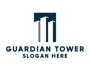 Building Tower Company logo design