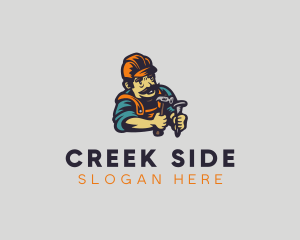 Construction Handyman Carpentry logo design