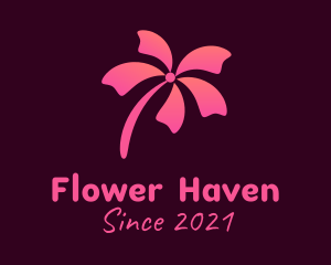 Lily Flower Plant logo design