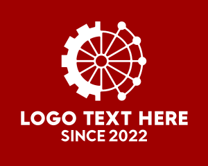 Factory - Industrial Gear Mechanic logo design