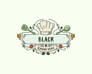 Chef Kitchen Restaurant Logo