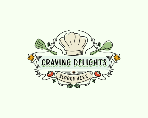 Chef Kitchen Restaurant logo design