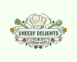 Chef Kitchen Restaurant logo design