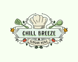 Chef Kitchen Restaurant logo design