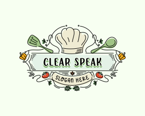 Chef Kitchen Restaurant logo design