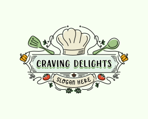 Chef Kitchen Restaurant logo design