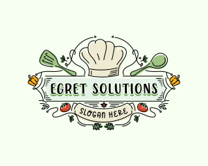 Chef Kitchen Restaurant logo design