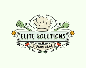 Chef Kitchen Restaurant logo design