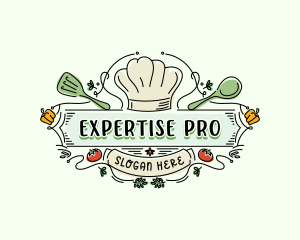 Chef Kitchen Restaurant logo design