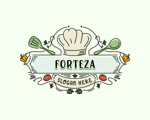 Chef Kitchen Restaurant logo design