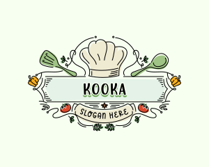 Chef Kitchen Restaurant logo design