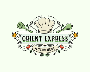 Chef Kitchen Restaurant logo design