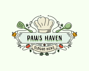 Chef Kitchen Restaurant logo design