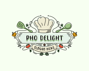 Chef Kitchen Restaurant logo design