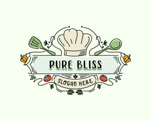 Chef Kitchen Restaurant logo design