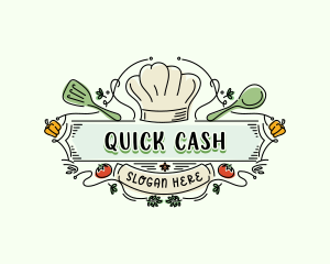 Chef Kitchen Restaurant logo design