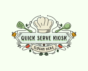 Chef Kitchen Restaurant logo design