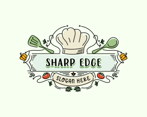 Chef Kitchen Restaurant logo design