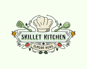 Chef Kitchen Restaurant logo design