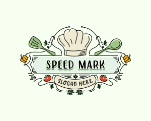 Chef Kitchen Restaurant logo design